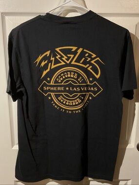 Eagles October 31 & November 1, 2025 Sphere Las Vegas Band Tee with Backhit